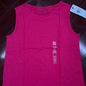 Girls Tommy Hilfiger Pink Tank Top